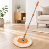 Extendable Telescopic Mop With Detachable Microfiber Cloth Head Durable Lightweight Adjustable Practical Choice For Efficient Home And Office Cleaning