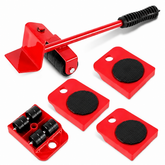 Red Metal Heavy Duty Furniture Mover Set